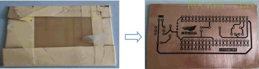 news-Teach you how to make simple PCB at home- heat transfer printing-Rocket PCB-img-5