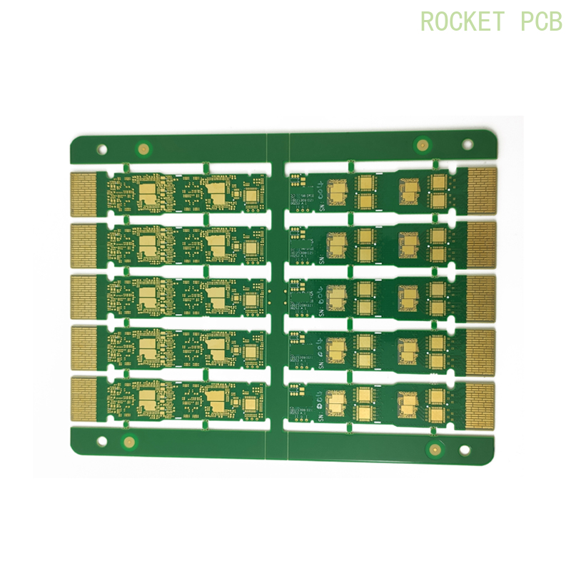 product-Rocket PCB-Gold finger pcb plated gold pcb staged finger PCB long-short PCB fabrication-img