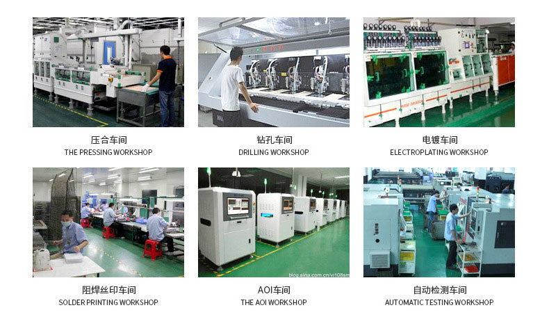 Aluminum substrate production workshop