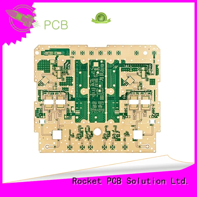 Rocket PCB micro-wave RF PCB production factory price for automotive